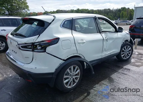 2020 Nissan Rogue Sport S Awd Xtronic Cvt из США, поврежденный, VIN JN1BJ1CW2LW376991